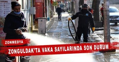 Zonguldak’ta vaka sayılarında son durum