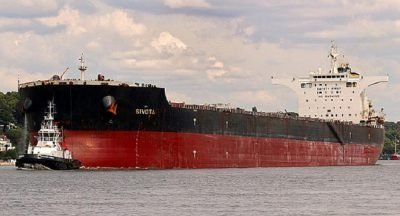 Zonguldak’ın Kilimli ilçesinde yabancı bandıralı gemide uyuşturucu araması yapıldı