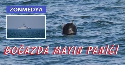 Boğazda bulunan mayın etkisiz hale getirildi