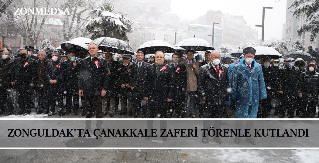 Zonguldak’ta 18 Mart Çanakkale Zaferi ve Şehitleri Anma Günü’nün 107. yıldönümü kutlandı.