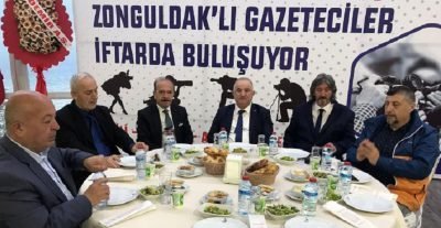 Zonguldak’ta gazeteciler iftarda buluştu