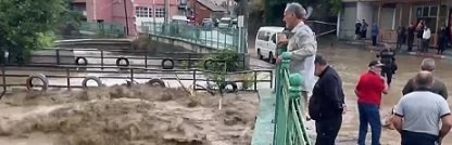 Zonguldak'ta sağanak yağış etkili oldu