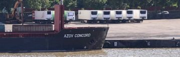 Ukrayna'dan yola çıkan ilk Türk kuru yük gemisi Zonguldak Limanına ulaştı