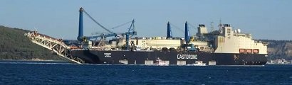 'Castorone' adlı gemi Çarşamba günü Filyos'ta olacak.