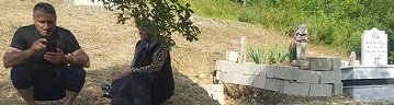Zonguldak Türkali köyünde 'Arefe Günü' mezarlıklar ziyaret edildi