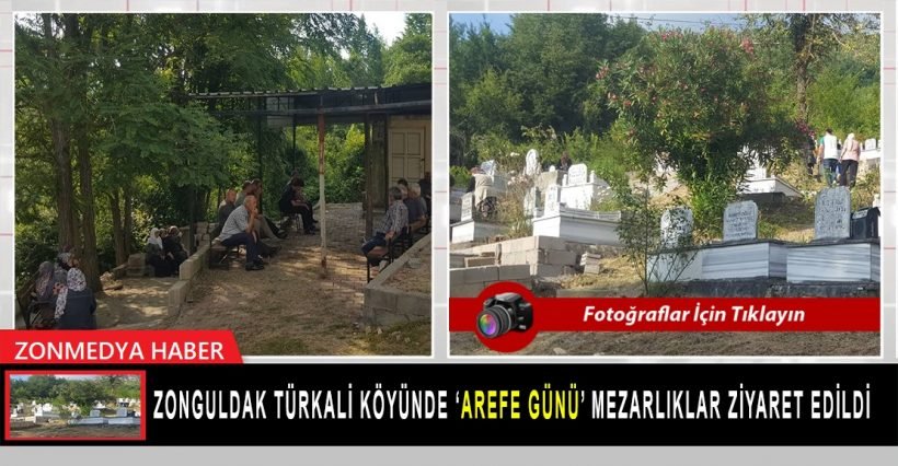 Zonguldak Türkali köyünde ‘Arefe Günü’ mezarlıklar ziyaret edildi