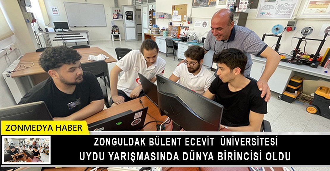 Zonguldak Bülent Ecevit Üniversitesi uydu yarışmasında dünya birincisi oldu