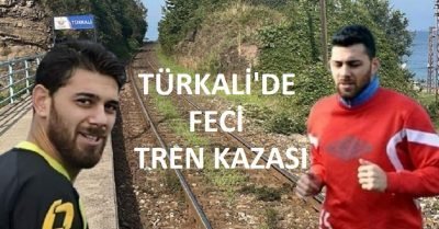 Zonguldak Türkali köyünde yaşanan feci tren kazasında genç futbolcu hayatını kaybetti.