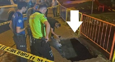 Zonguldak’ta çukura düşen kişiyi kurtarmaya çalışırken kendisi de düşerek yaralandı