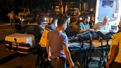 Zonguldak’ta drift yapan sürücü, ‘dur’ ihtarında bulunan bekçiye çarptı