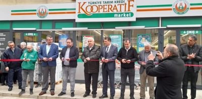 Filyos’ta Tarım Kredi Kooperatif marketi hizmete girdi