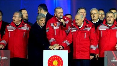 Erdoğan : 1 yıl 25 metreküp doğalgazdan ücret alınmayacak