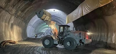 Zonguldak Muslu-Filyos tünel çalışmalarında 5 bin 560 metre açıldı