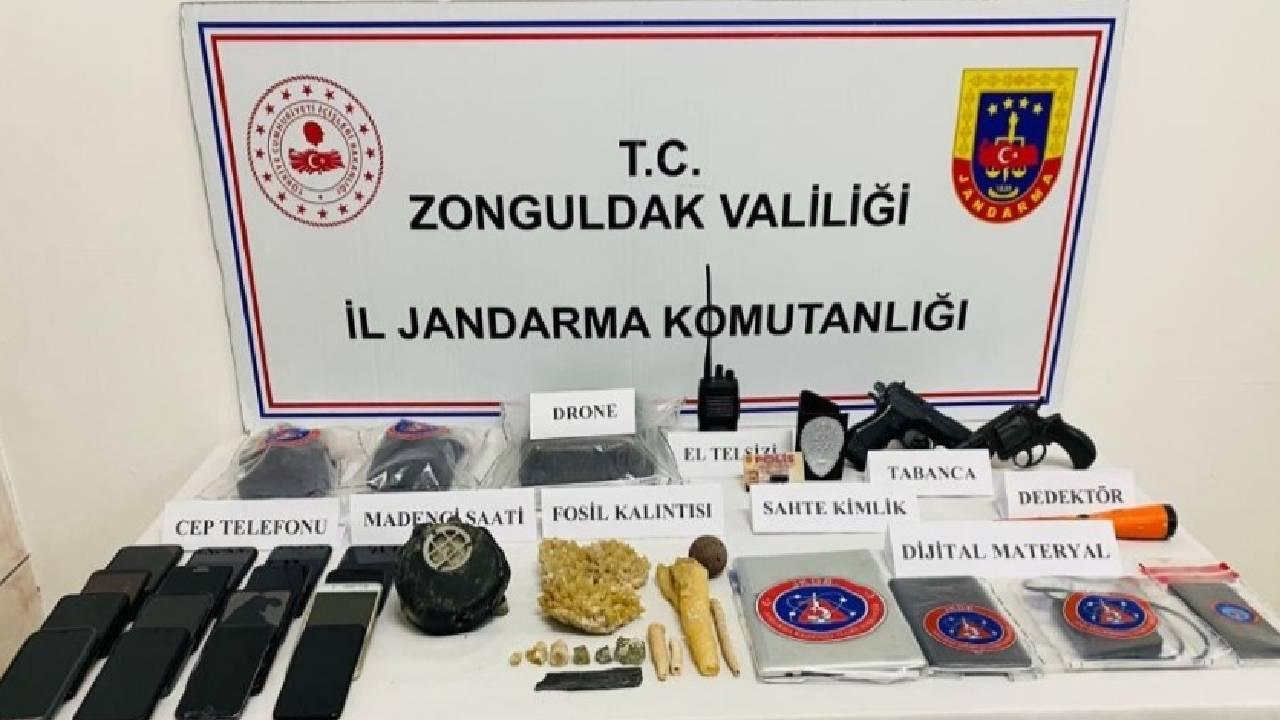 Zonguldak’ta tarihi eser operasyonu: 20 gözaltı
