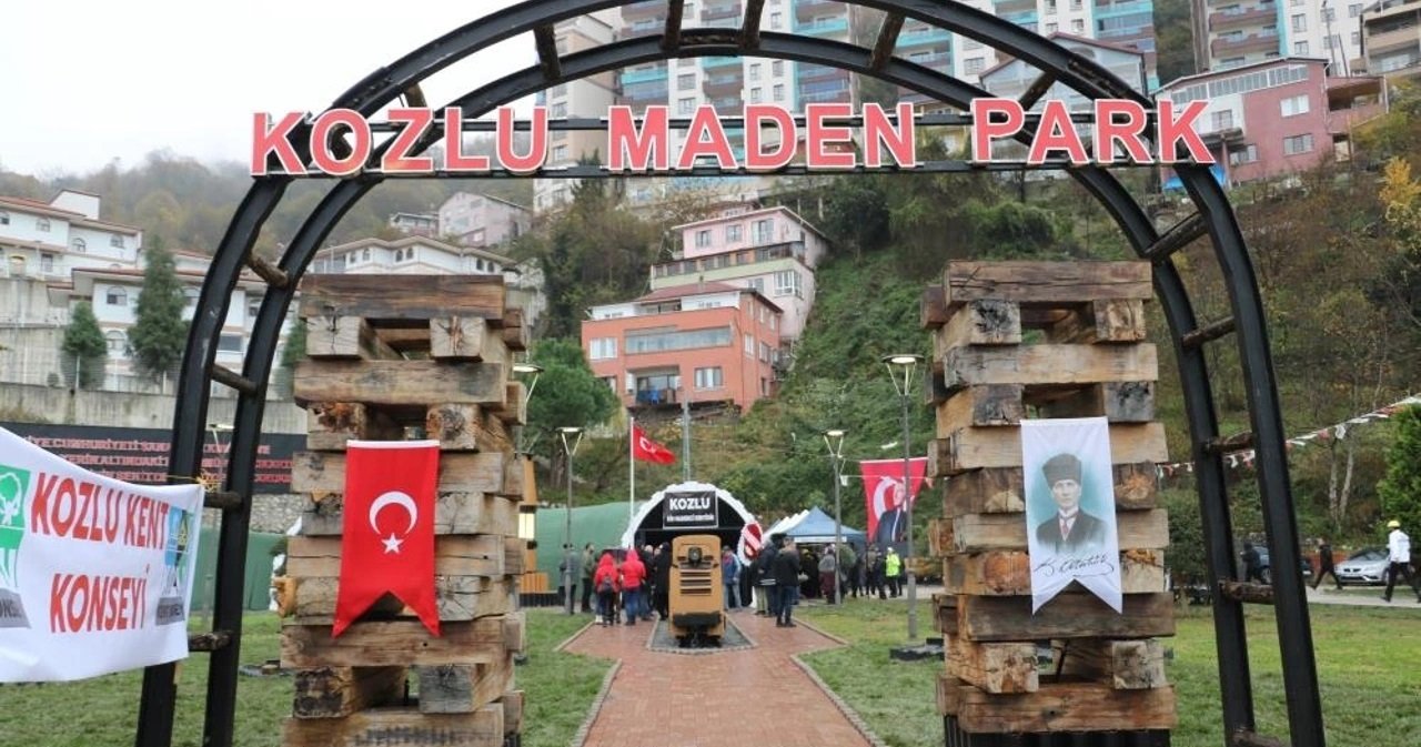 Zonguldak’ta “Maden Park” açıldı